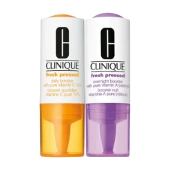 Clinique Fresh Pressed Clinical Daily + Overnight Boosters With Pure Vitamins C 10% + A (Retinol)